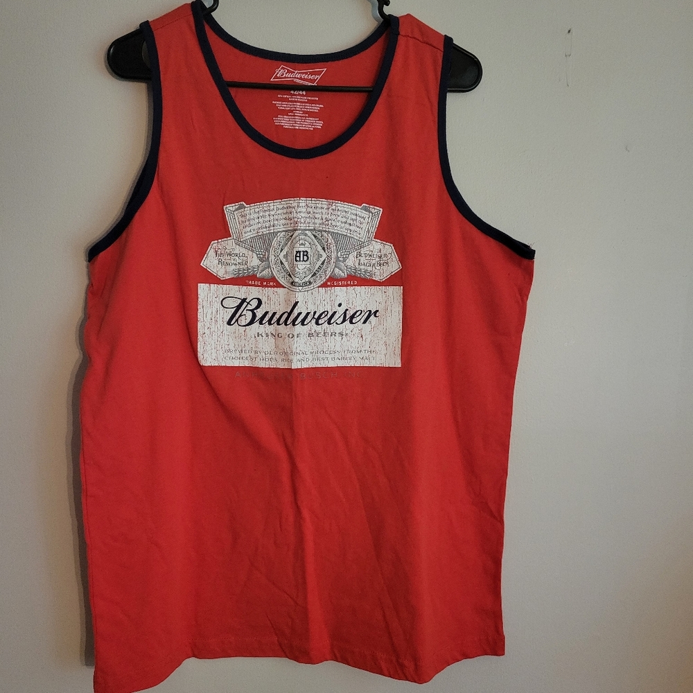 Budweiser Red Tank Top